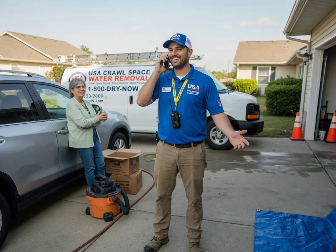 Crawl Space Water Removal Heavener, OK FAQs